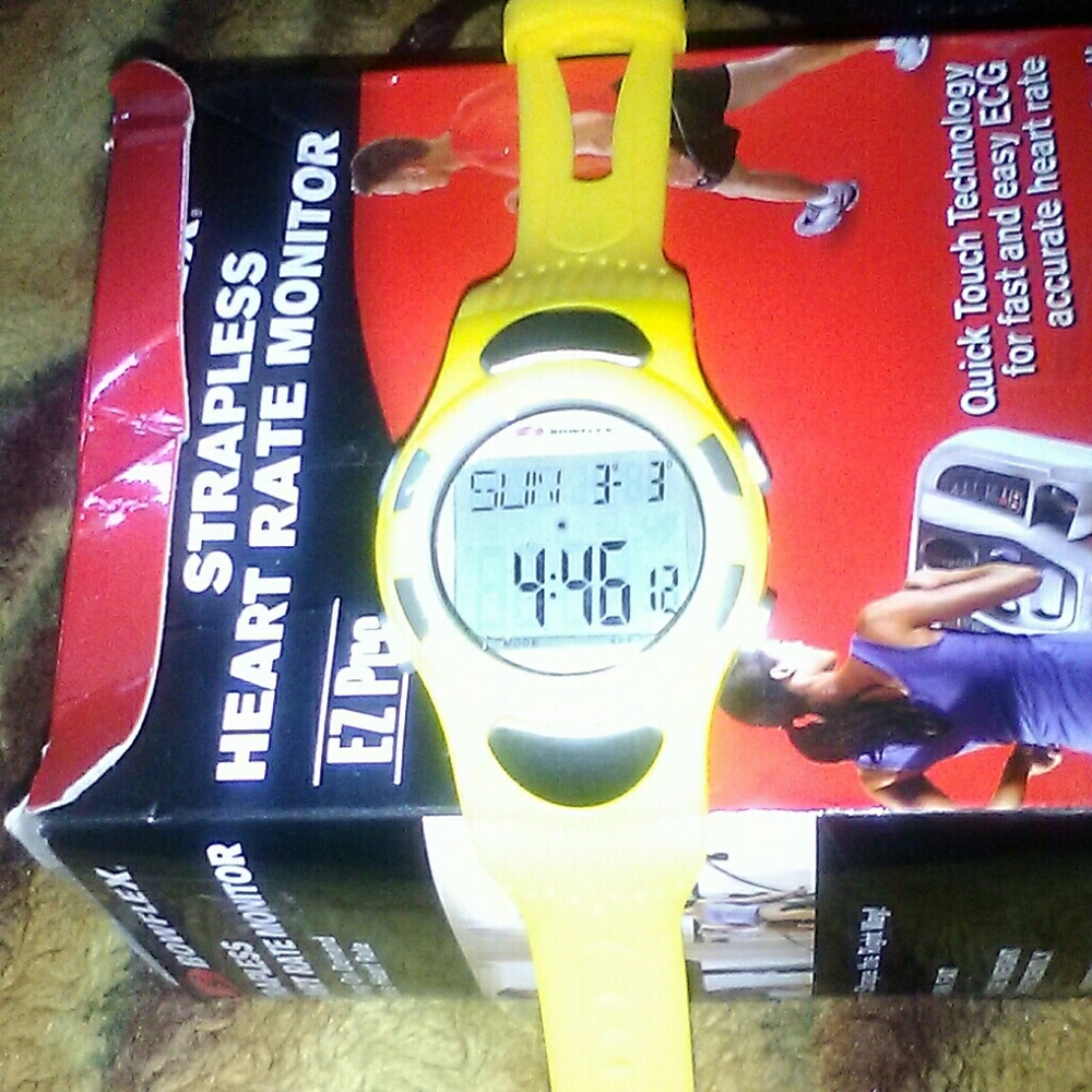 Bowflex watch/ strapless heart rate monitor